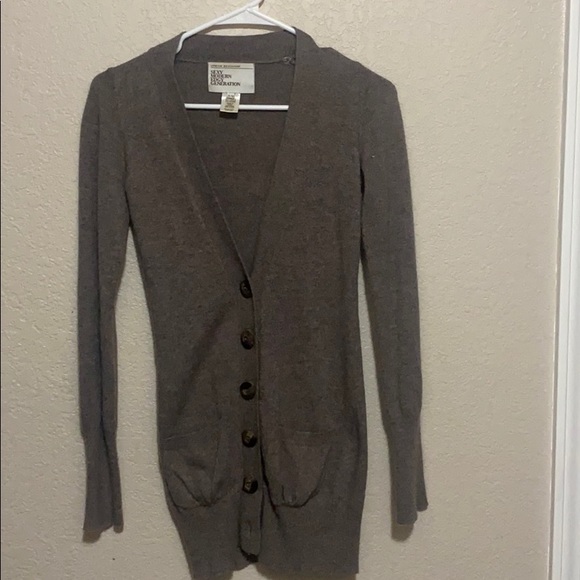 Urban Behavior brown cardigan - Picture 1 of 7